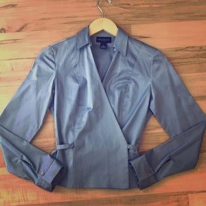 ANN TAYLOR PETITES Professional Long Sleeved Top